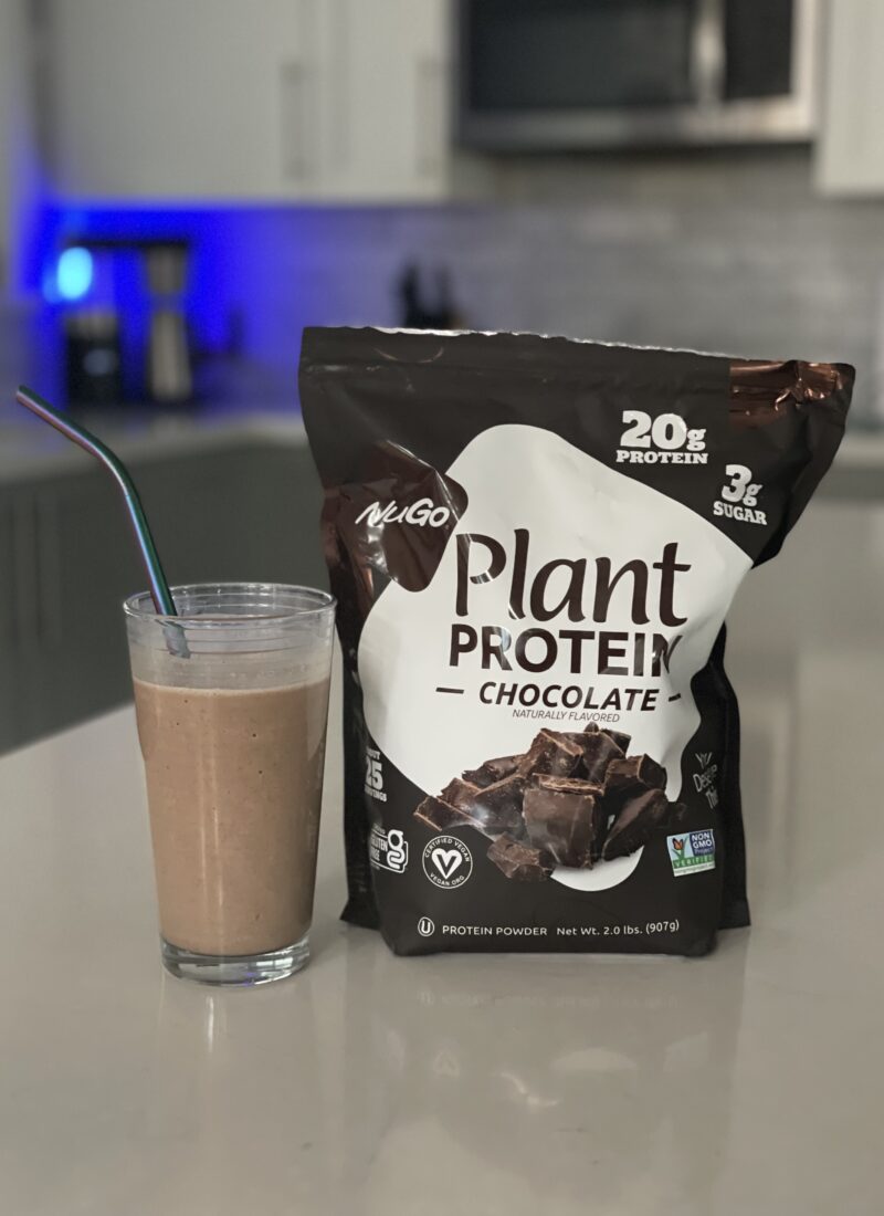 Chocolate Mocha Protein Smoothie — Flavor Review with NuGo