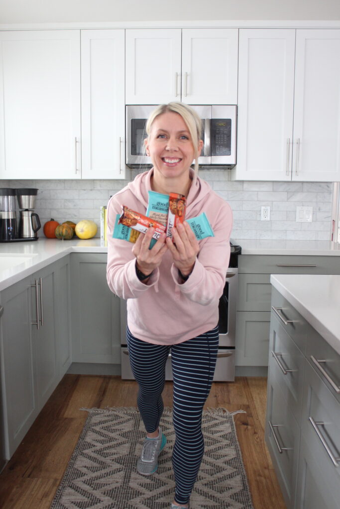 Good Measure Bars and Quest Nutrition Bars What's In My Gym Bag